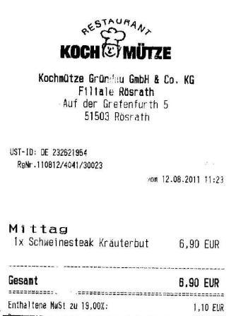gdmp Höffner Kochmütze Restaurant